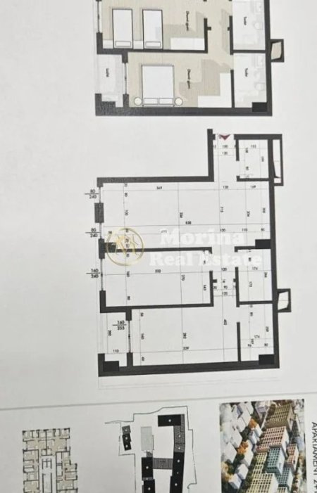 Tirane, shitet apartament 2+1 Kati 8, 116 m² 203.235 € (Porcelan)