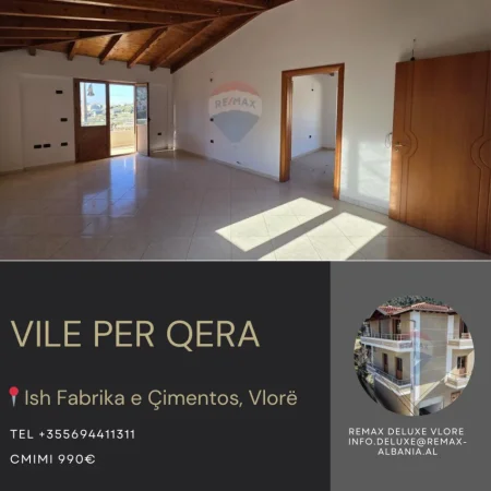 Vlore, jepet me qera Vile 3 Katshe Kati 3, 450 m² 990 € (Ish Fabrika e Cimentos, Vlore)