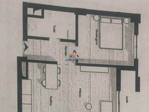 Tirane, shitet apartament 2+1+Ballkon Kati 8, 81 m² 151.800 € 