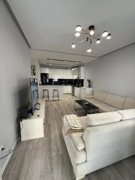 Tirane, jepet me qera apartament 1+1+Ballkon Kati 2, 65 m² 550 € (Liqeni i thate)