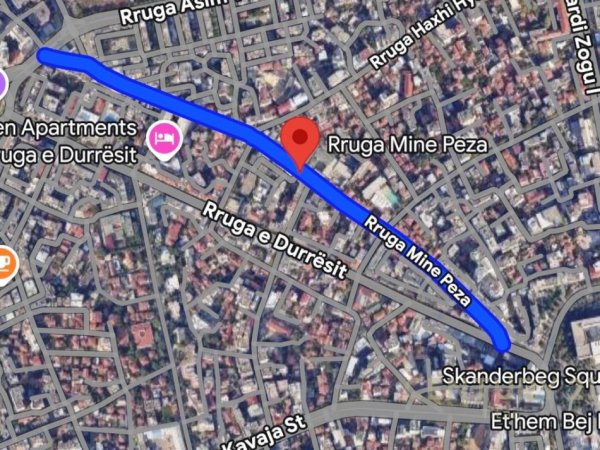 Tirane, jepet me qera ambjent biznesi Kati 1, 263 m² 2.200 € (Rruga Mine Peza)