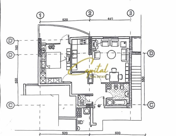 Tirane, shitet apartament 1+1 Kati 12, 80 m² 165.000 € (ISH STACIONI TRENIT)