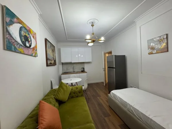 Tirane, jepet me qera apartament 1+1 Kati 7, 45 m² 800 € 