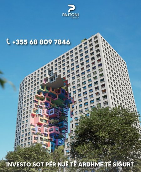 Tirane, shitet apartament 1+1+Ballkon Kati 12, 89 m² 205.000 € (Bulevardi Ri)