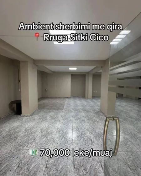 Tirane, jepet me qera ambjent biznesi , 138 m² 700 € (Brryli)