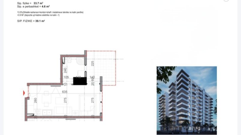 Shiten apartamente tek residenca Golden House, Shengjin!