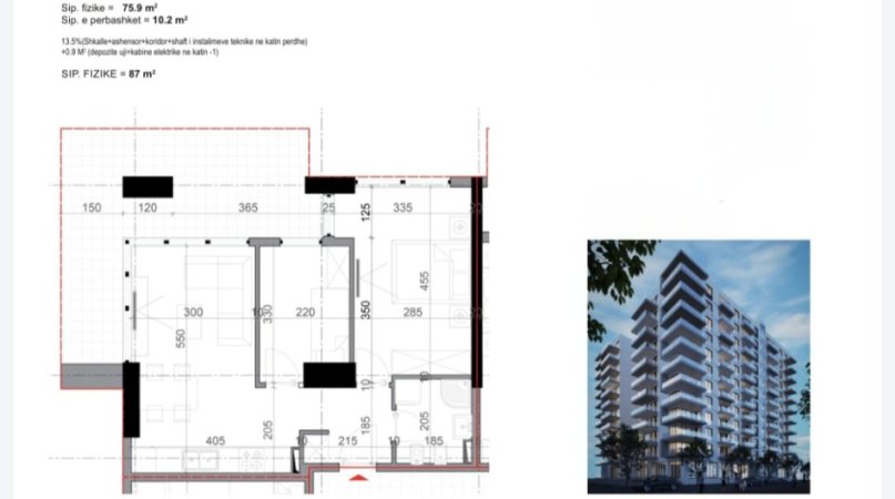 Shiten apartamente tek residenca Golden House, Shengjin!