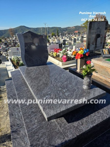 Tirane, ofroj Punime Varresh Eno Tuifne - Granit Veizag Blue - Modeli Varrit Gonxhe