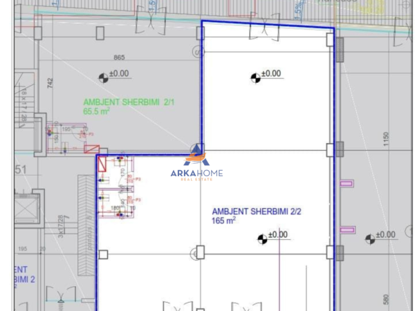 Tirane, shitet ambjent biznesi Kati 0, 189 m² 664.300 € 