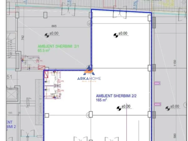 Tirane, shitet ambjent biznesi Kati 0, 189 m² 664.300 € 