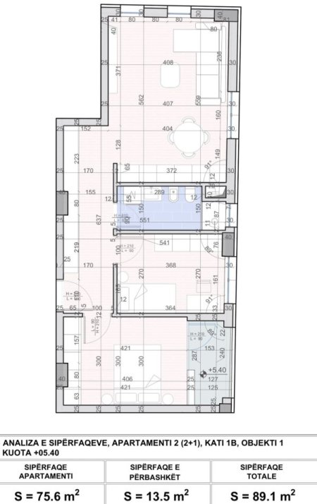 Tirane, shitet apartament 2+1+Ballkon Kati 6, 89 m² 116.000 € (Rruga Sokrat Miho)