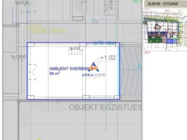 Tirane, shitet ambjent biznesi Kati 0, 64 m² 225.400 € 