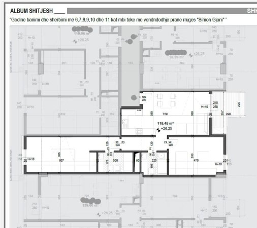 SHITET : 2+1+2wc📍Ish Fusha e Aviacionit (Mei's Residence) - 175,500€ - S.115m² || Punime te nje cilesie maksimale🔥1520€/m²🔥