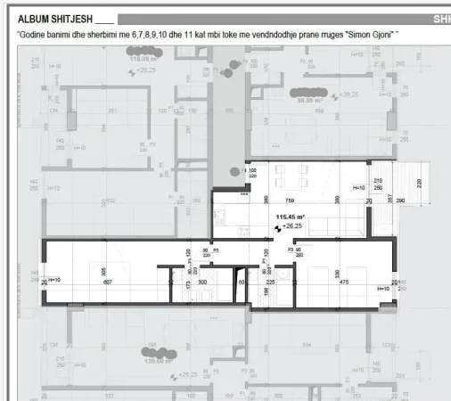 SHITET : 2+1+2wc📍Ish Fusha e Aviacionit (Mei's Residence) - 175,500€ - S.115m² || Punime te nje cilesie maksimale🔥1520€/m²🔥