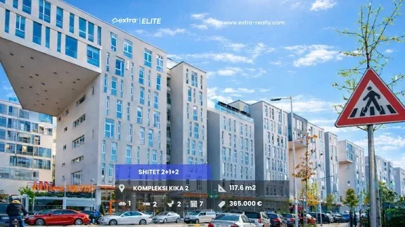 Tirane, shitet apartament 2+1+Aneks+Ballkon Kati 7, 118 m² 365.000 € (Kika 2)