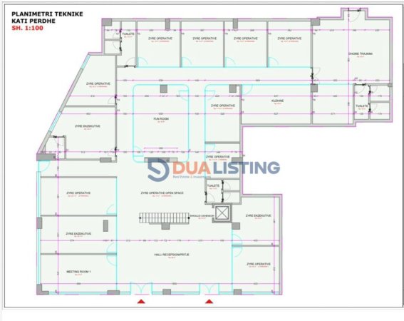Tirane, shitet dyqan Kati 0, 625 m² 1.875.000 € (Liqeni i Thate)