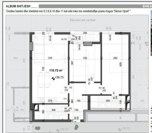 SHITET : 2+1📍Ish Fusha e Aviacionit (Mei's Residence) - 168,300€ - S.111m² - Faze Tulle ( E Banushme ne 2026)🔥1520€/m²🔥