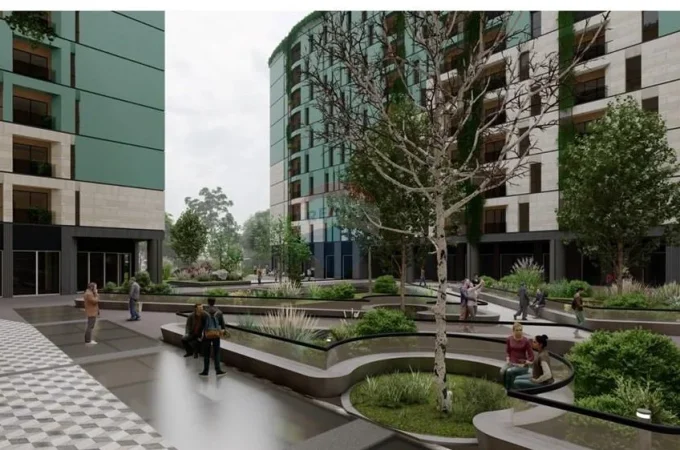 Tirane, shitet apartament 1+1 Kati 1, 71 m² 150.000 € (Riverside Residence, Tiranë ( 530291040-86))