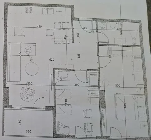 Tirane, shitet apartament 2+1 Kati 6, 84 m² (Rruga "Pekini")