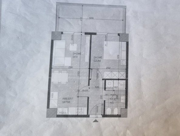 Shitet Super Apartament 1+1 tek Fusha e Aviacionit,   108.018 €uro