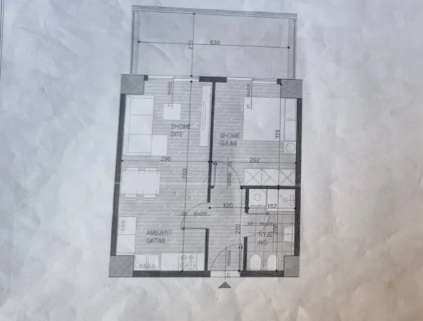 Shitet Super Apartament 1+1 tek Fusha e Aviacionit,   108.018 €uro