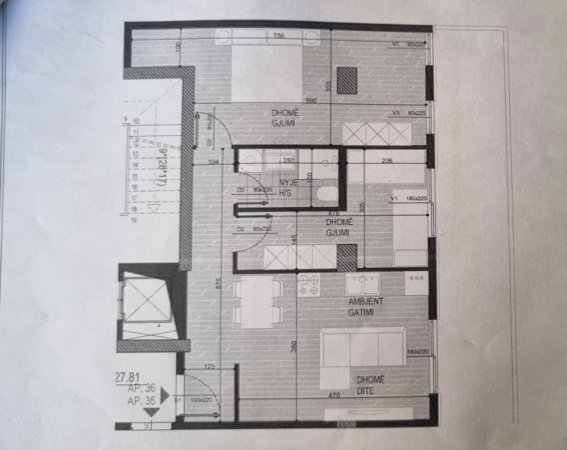 Shitet Super Apartament 1+1 tek Fusha e Aviacionit,   117.427 €URO