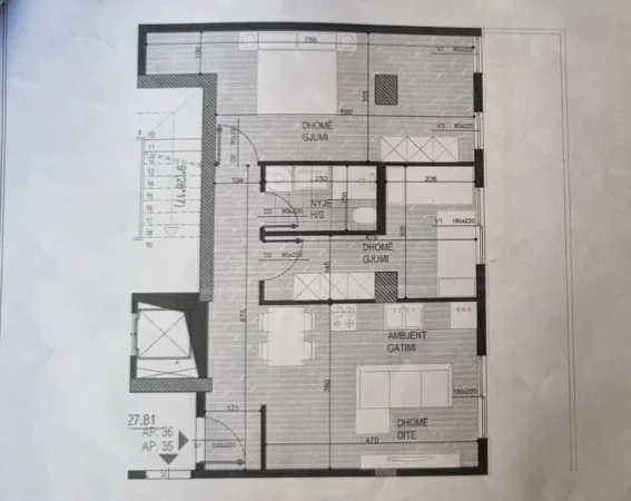 Shitet Super Apartament 1+1 tek Fusha e Aviacionit,   117.427 €URO