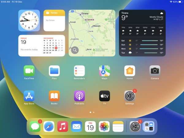 Tirane, shes iPad iPad Pro 9,7 inch