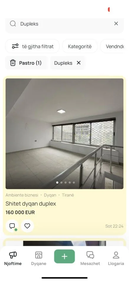 Tirane, shes ambjent biznesi Kati 1, 50 m² 160.000 € 