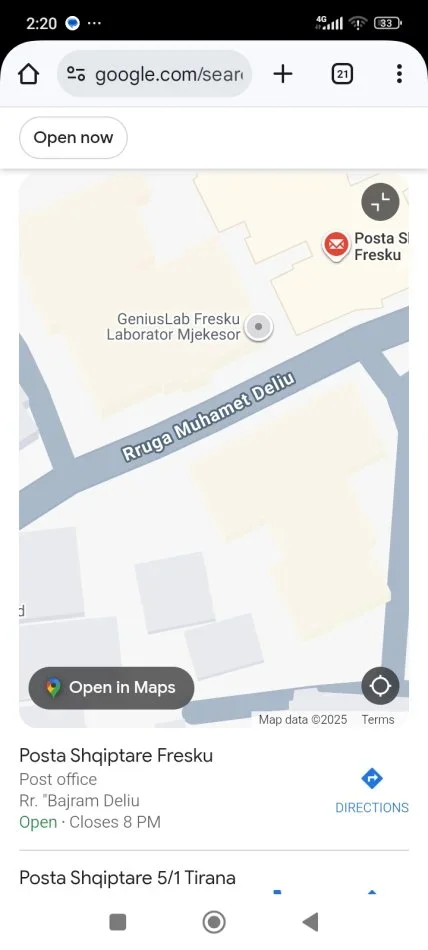 Tirane, shitet apartament 1+1+Ballkon Kati 2, 51 m² 134000 € (Fresku)