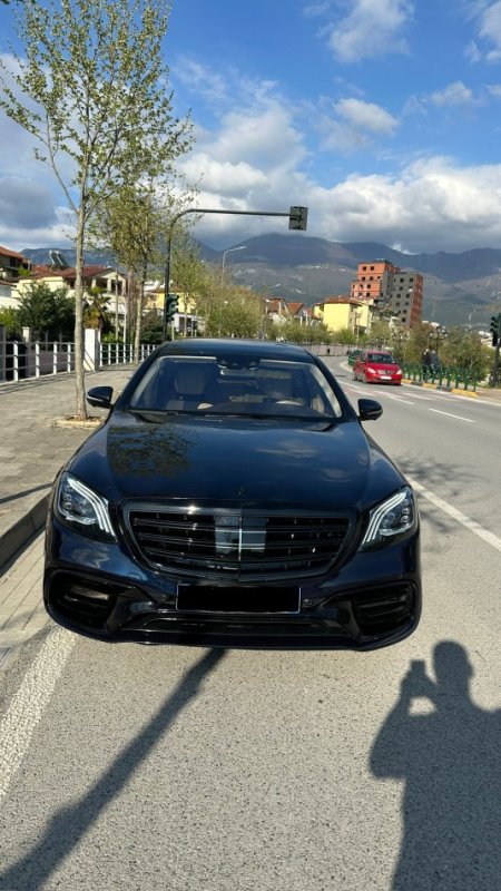 Shitet Mercedes Benz S550 lungo 2016 look 63 AMG 2020, Benzin, automatik, Kondicioner, 30.000 €