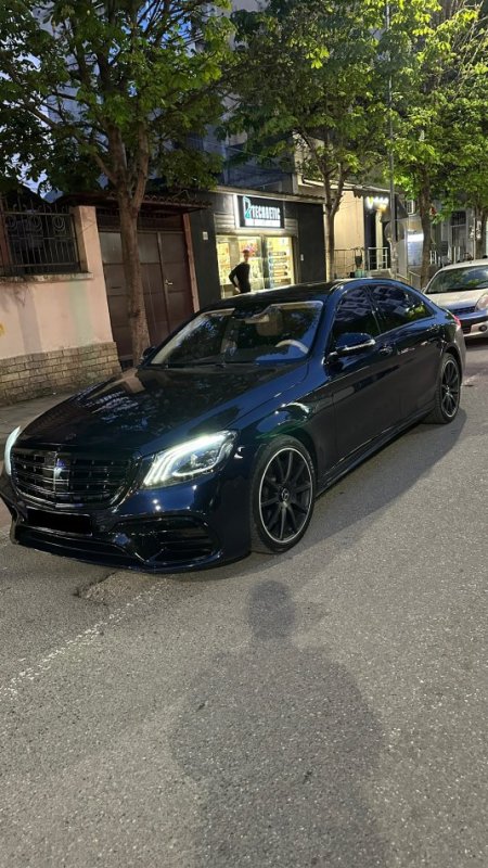 Shitet Mercedes Benz S550 lungo 2016 look 63 AMG 2020, Benzin, automatik, Kondicioner, 30.000 €