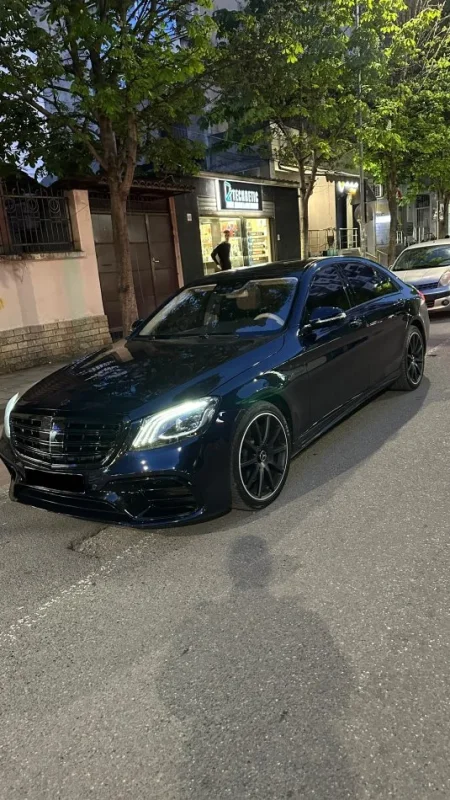 Shitet Mercedes Benz S550 lungo 2016 look 63 AMG 2020, Benzin, automatik, Kondicioner, 30.000 €