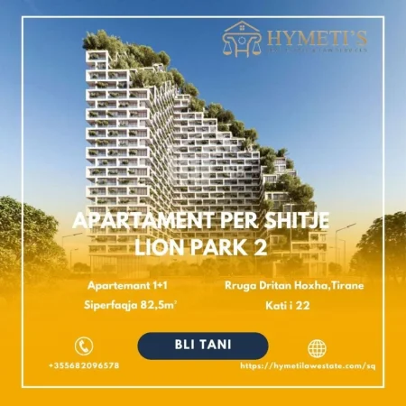 Tirane, shitet 1+1 , 82 m² (Rruga Dritan Hoxha)