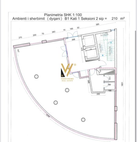 Tirane, shitet zyre Kati 2, 210 m² 650.000 € (RRUGA E KAVAJES)