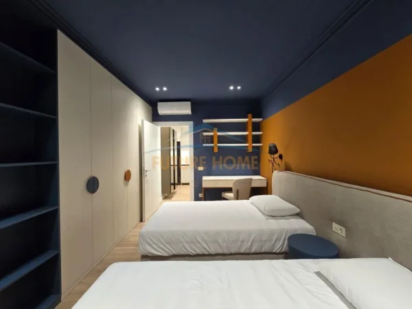 Tirane, jepet me qera apartament 2+1+Ballkon Kati 6, 104 m² 1.500 € (Rruga Mine Peza)