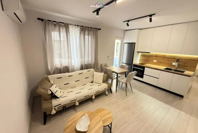 Tirane, jepet me qera apartament 1+1 Kati 4, 50 m² 650 € (Rruga e Elbasanit)