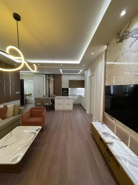 Tirane, jepet me qera apartament luksoz 2+1+2 , 100 m² 1.500 € (Rruga e Kosovareve)