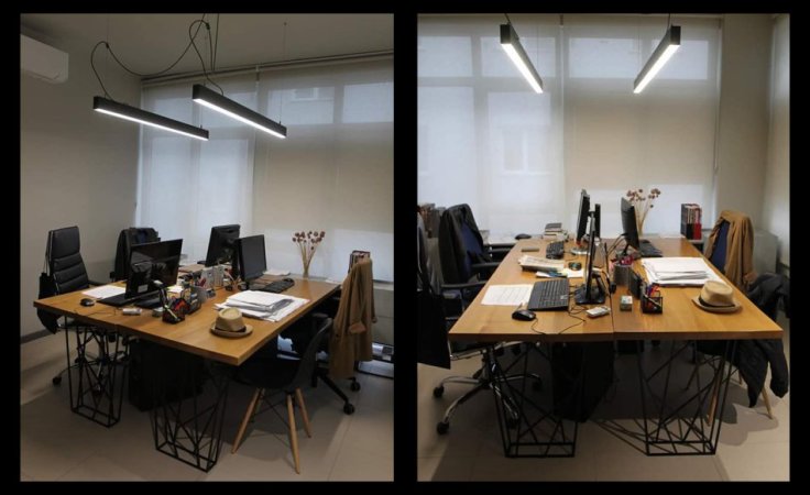 Tirane, jepet me qera zyre Kati 7, 45 m² 500 € (Komplexi KIKA 2)