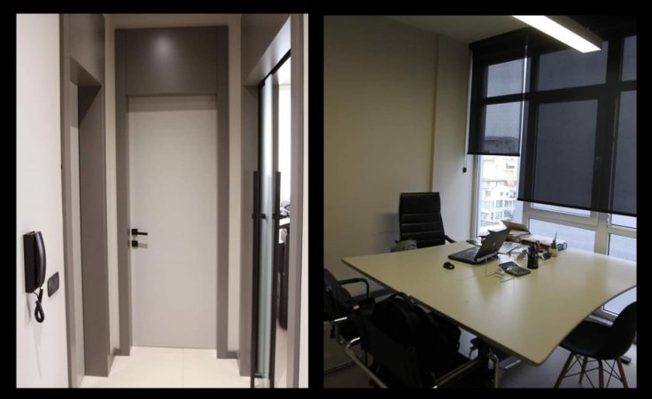 Tirane, jepet me qera zyre Kati 7, 45 m² 500 € (Komplexi KIKA 2)