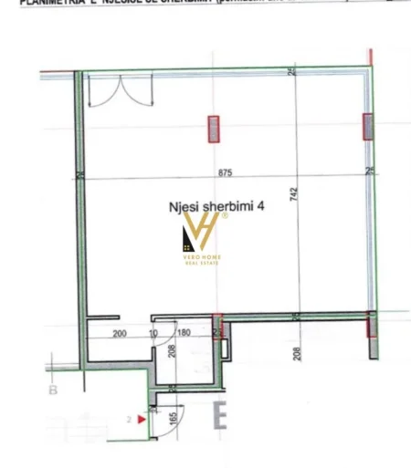 Tirane, shitet ambjent biznesi Kati 0, 79 m² 149.000 € (LIQENI I THATE)