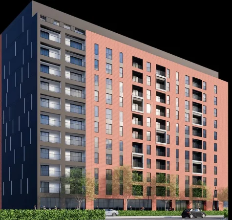 Tirane, shitet apartament 1+1+Ballkon Kati 8, 65 m² 120.800 € (Bulevardi i Ri)