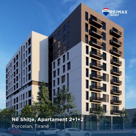 Tirane, shitet apartament 2+1 Kati 7, 108 m² 162.000 € (Kinostudio, Kinoblock)