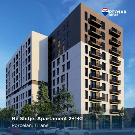 Tirane, shitet apartament 2+1 Kati 7, 108 m² 162.000 € (Kinostudio, Kinoblock)