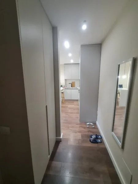 Tirane, jepet me qera apartament 1+1+Ballkon Kati 4, 70 m² 45.000 leke