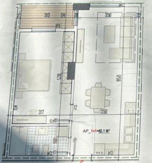 Tirane, shitet apartament 1+1+Ballkon Kati 1, 72 m² 80.000 € (Paskuqan/Unaze e Madhe)
