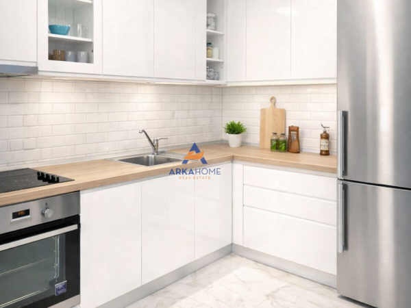 Tirane, jepet me qera apartament 1+1+Ballkon Kati 8, 65 m² 520 € 