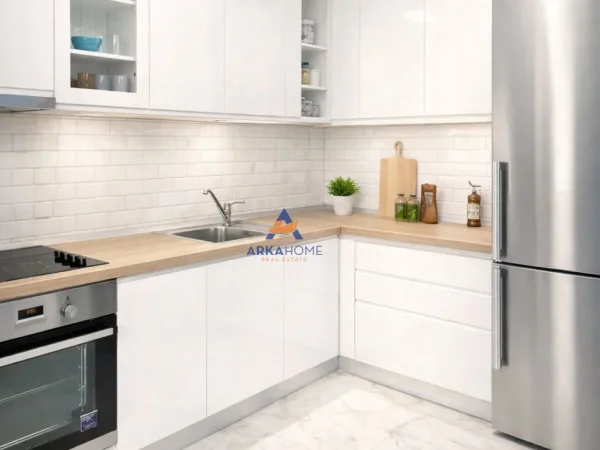 Tirane, jepet me qera apartament 1+1+Ballkon Kati 8, 65 m² 520 € 