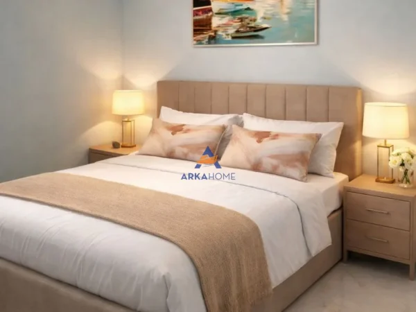 Tirane, jepet me qera apartament 1+1+Ballkon Kati 8, 65 m² 520 € 