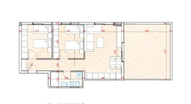 Tirane, shitet apartament 2+1 Kati 3, 94 m² 136.000 € (ASTIR)